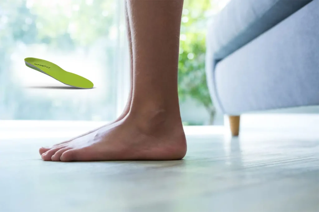 orthopedic insoles for flat feet